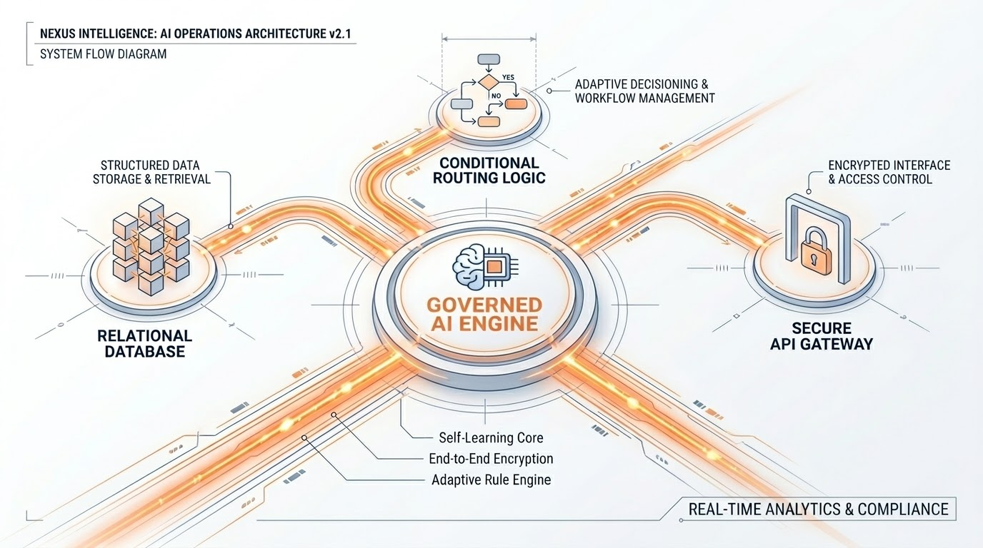 Kintable architecture connecting partner-built workflows, apps, portals, and integrations
