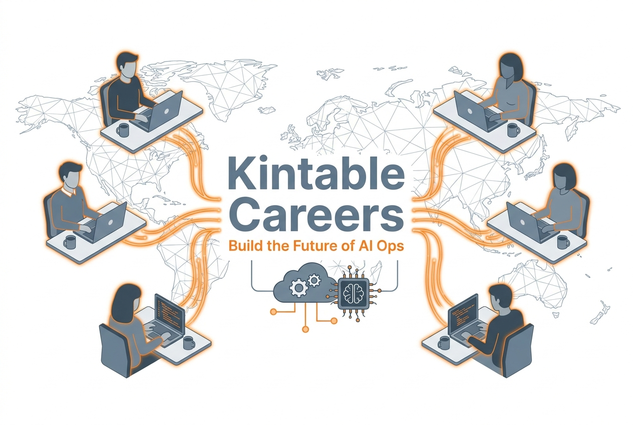 Distributed Kintable team building AI operations software