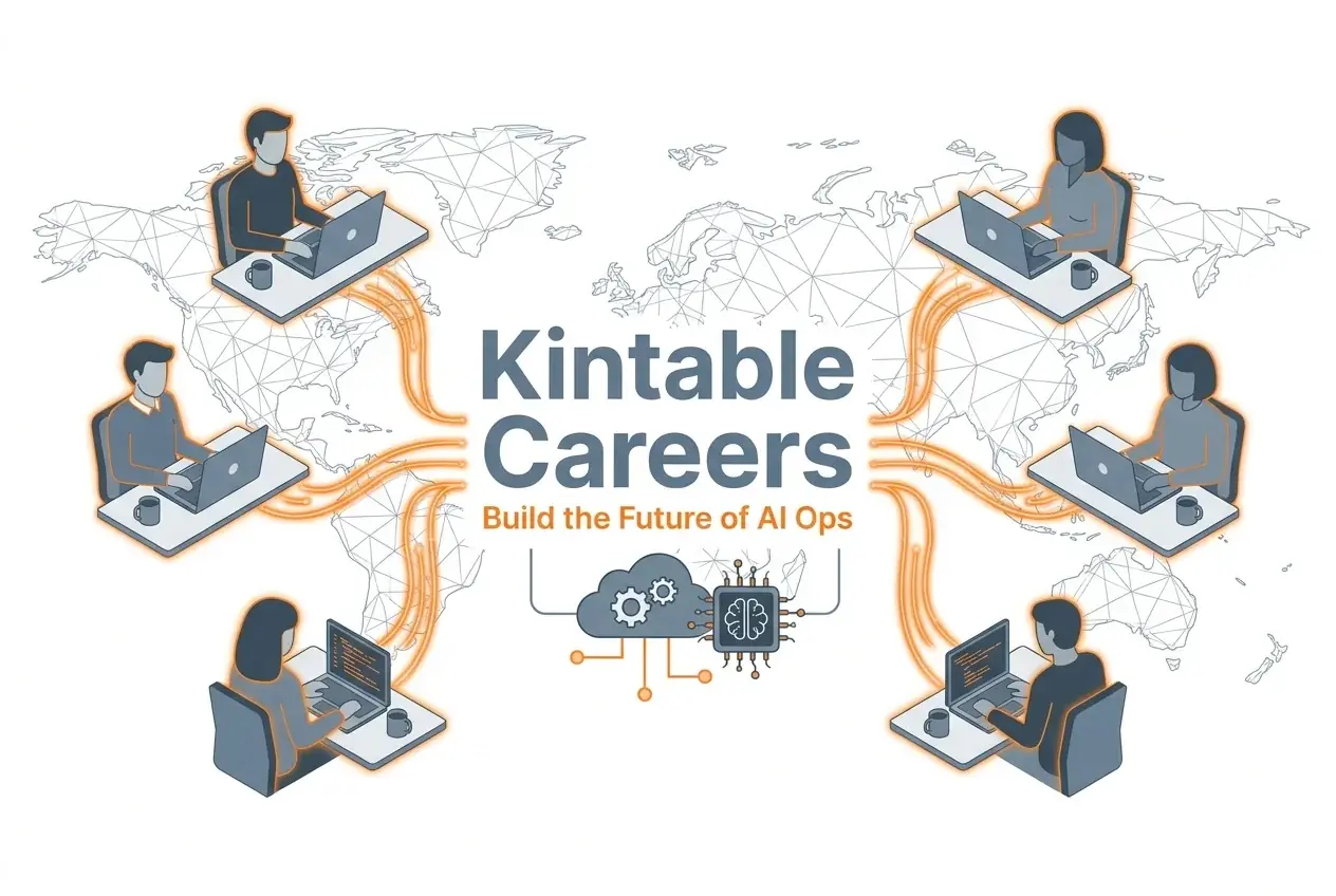 Distributed Kintable team building AI operations software
